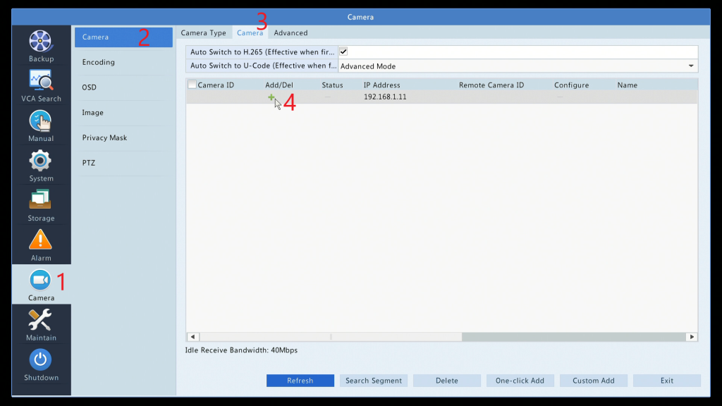 Adding IP Cameras to a UNV XVR – CCTVdirect